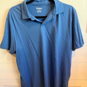 Bonobos Men's Blue Pima Polo Shirt